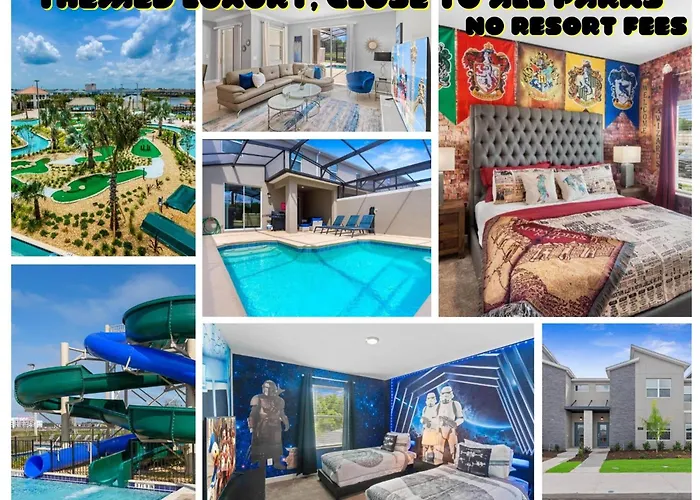 Gorgeous Condo Close To Disney W Private Pool Bbq - Themed Bedrooms Walk To Clubhouse
