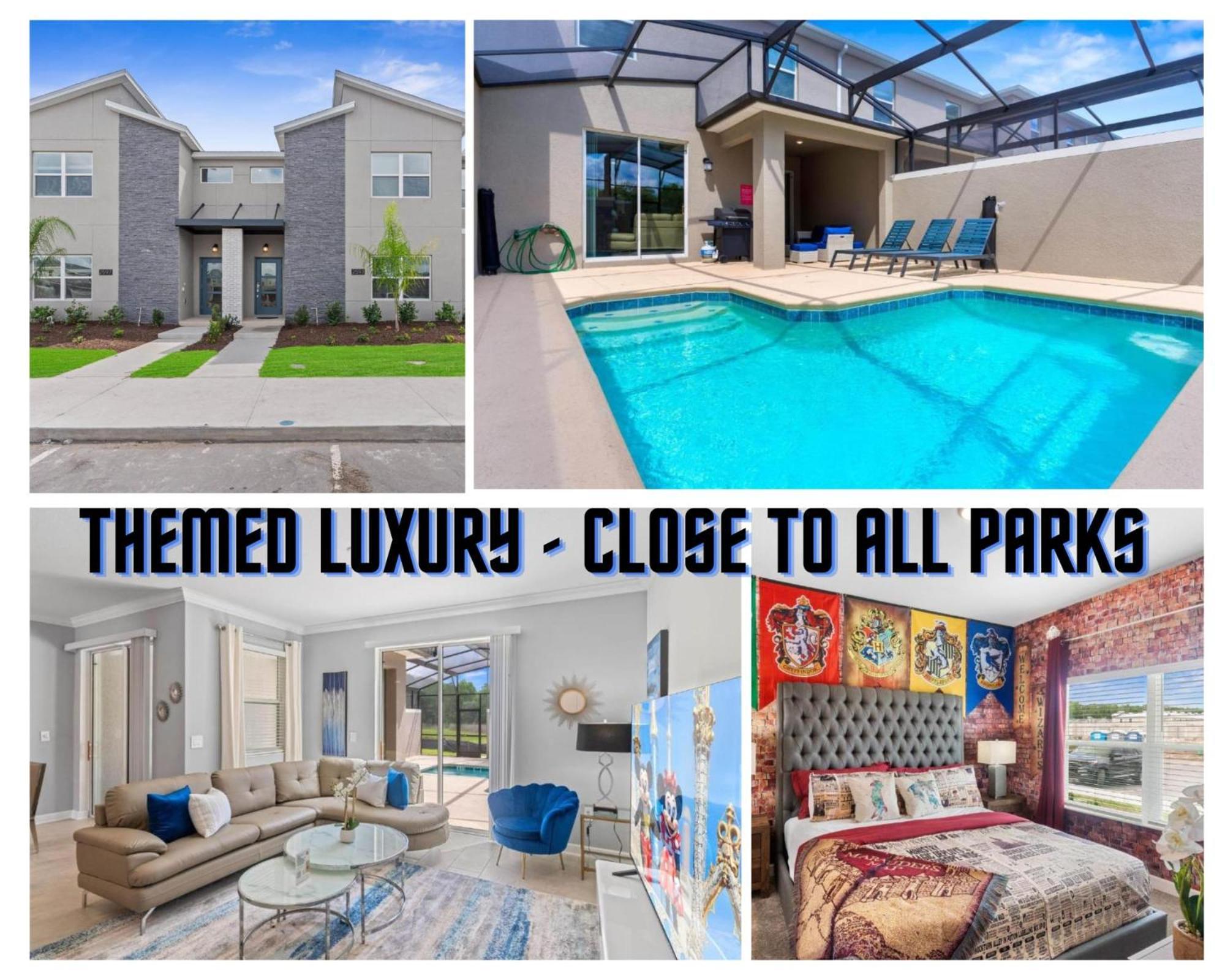 Gorgeous Close To W Private Pool Bbq - Themed Bedrooms Walk To Clubhouse Kissimmee